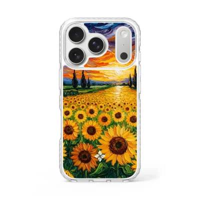 Sunset Sunflowers