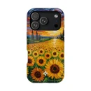 Sunset Sunflowers – iPhone 17 Pro Case