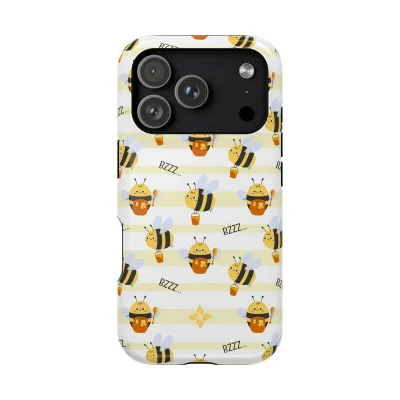 Honeycomb Bee – iPhone 17 Pro Case