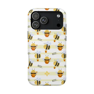 Honeycomb Bee – iPhone 17 Pro Max Case