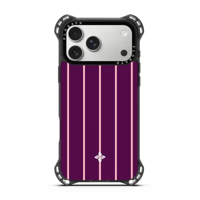 Blackberry Pinstripe - iPhone 17 Pro Max Case