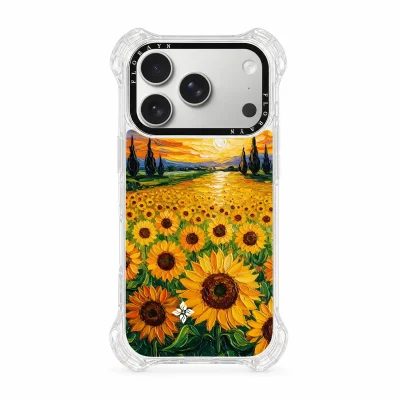 Sunset Sunflowers