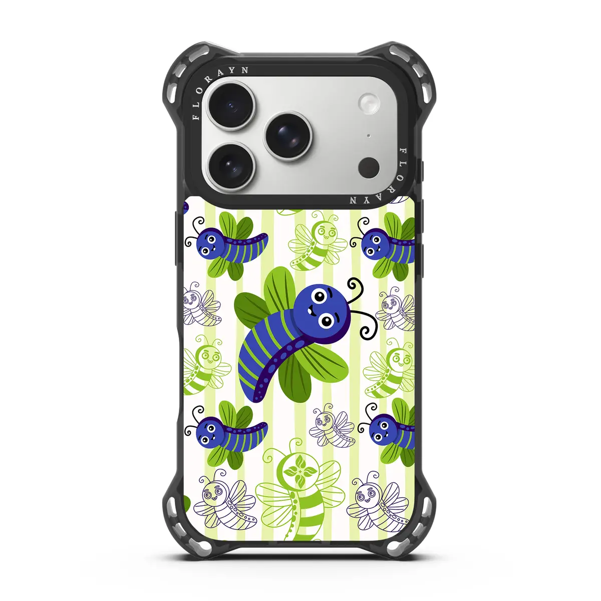 Caterpillar Maze – iPhone 17 Pro Case
