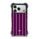 Blackberry Pinstripe - iPhone 17 Pro Case