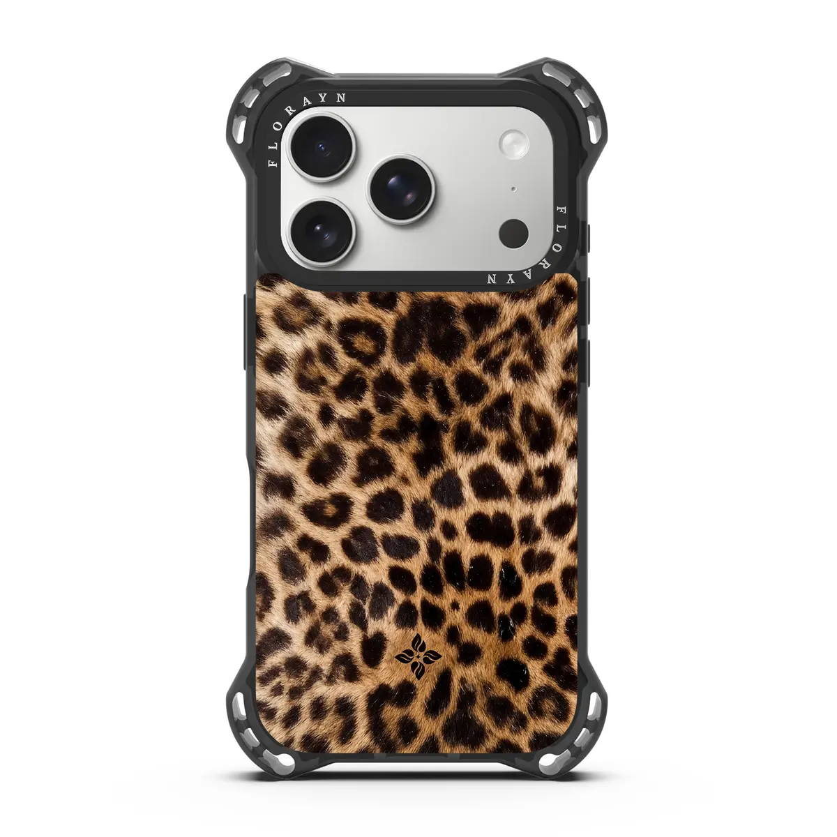 Amber Leopard – iPhone 17 Pro Case