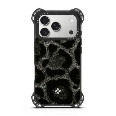 Obsidian Leopard – iPhone 17 Pro Case