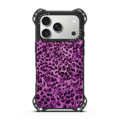 Orchid Leopard – iPhone 17 Pro Case