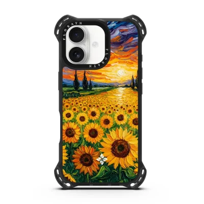 Sunset Sunflowers