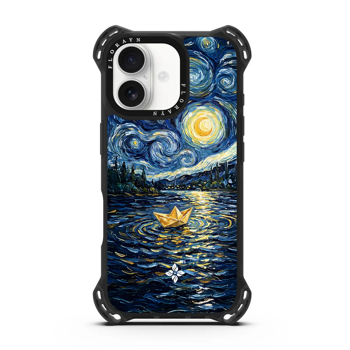 Dark Waves – iPhone 17 Case