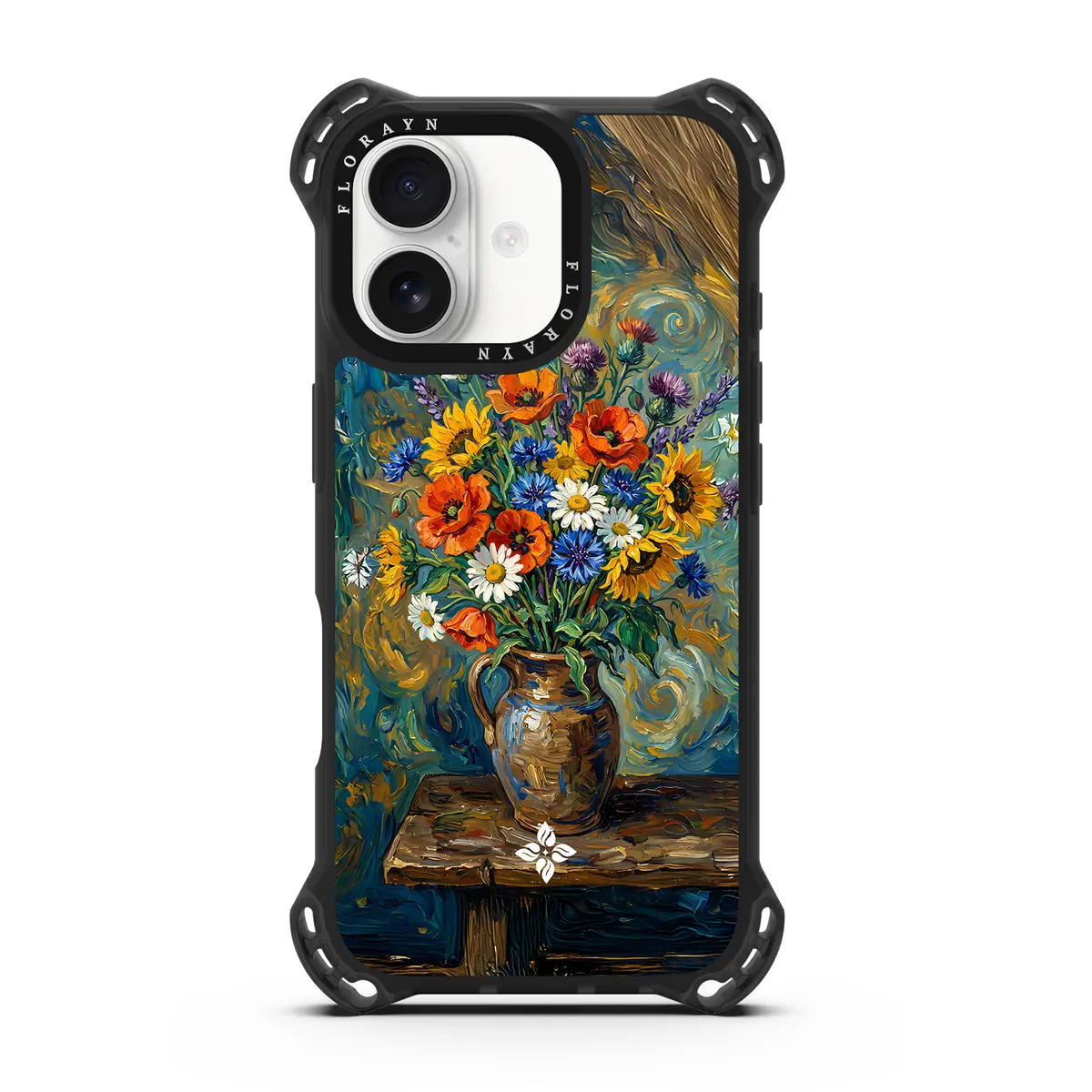 Blue Bloom – iPhone 17 Case