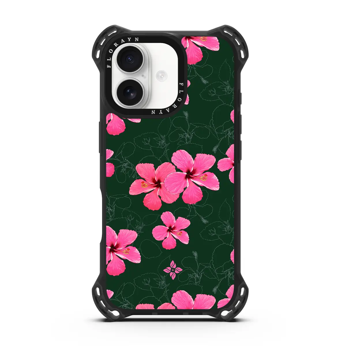 Night Hibiscus – iPhone 17 Case