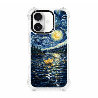 Dark Waves – iPhone 17 Case