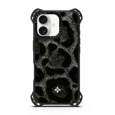 Obsidian Leopard – iPhone 17  Case