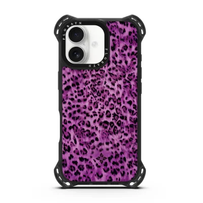 Orchid Leopard – iPhone 17 Case