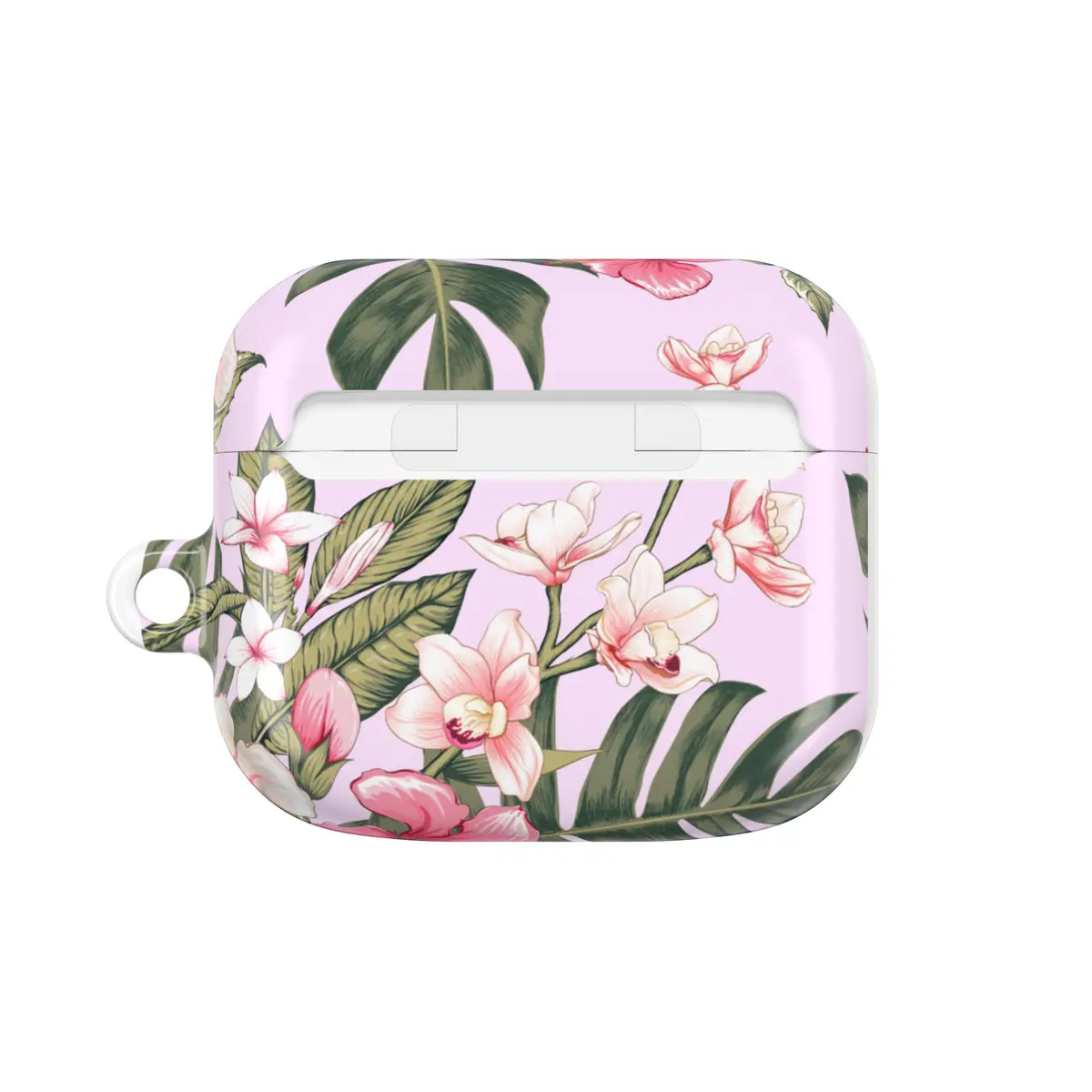 Pink Plumeria – AirPods 3 Case - Image 2