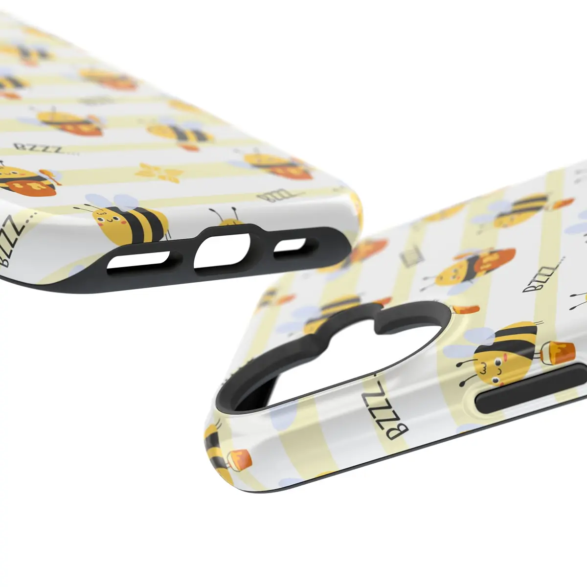 Honeycomb Bee – iPhone 16 Case - Image 5