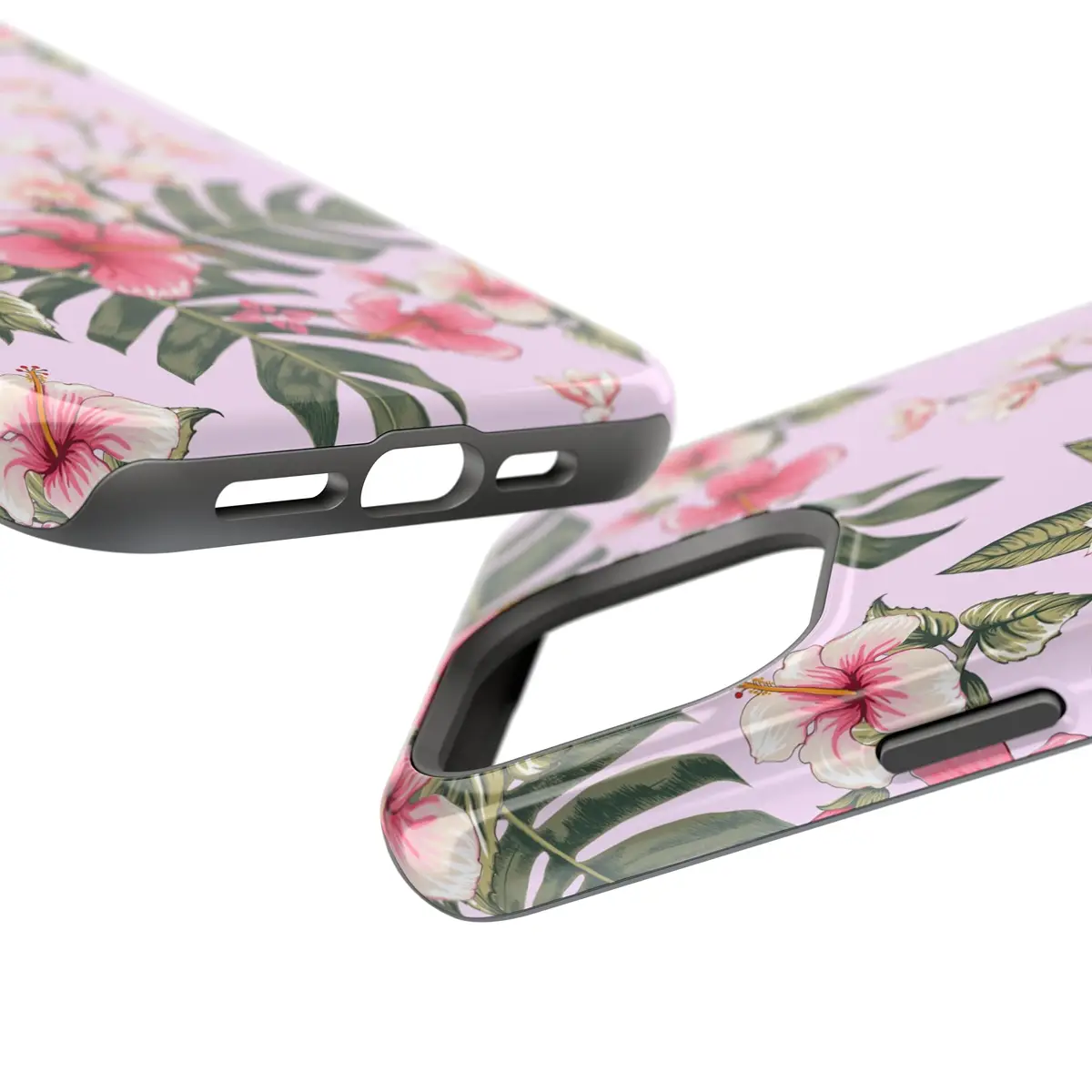 Pink Plumeria – iPhone 15 Pro Max Case - Image 2