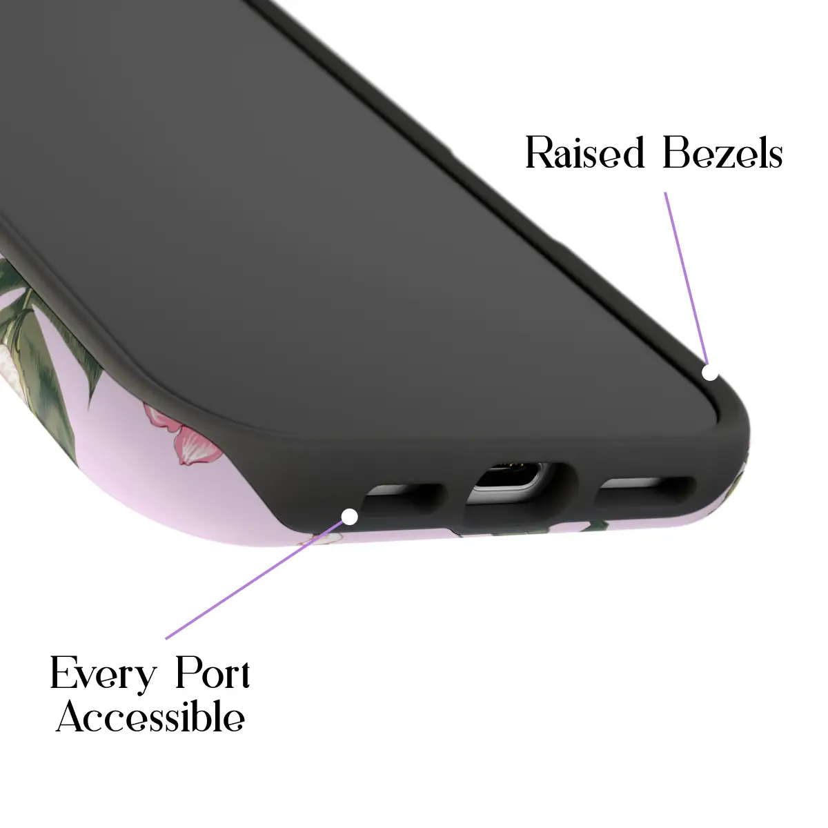 Pink Plumeria – iPhone 16 Plus Case - Image 4