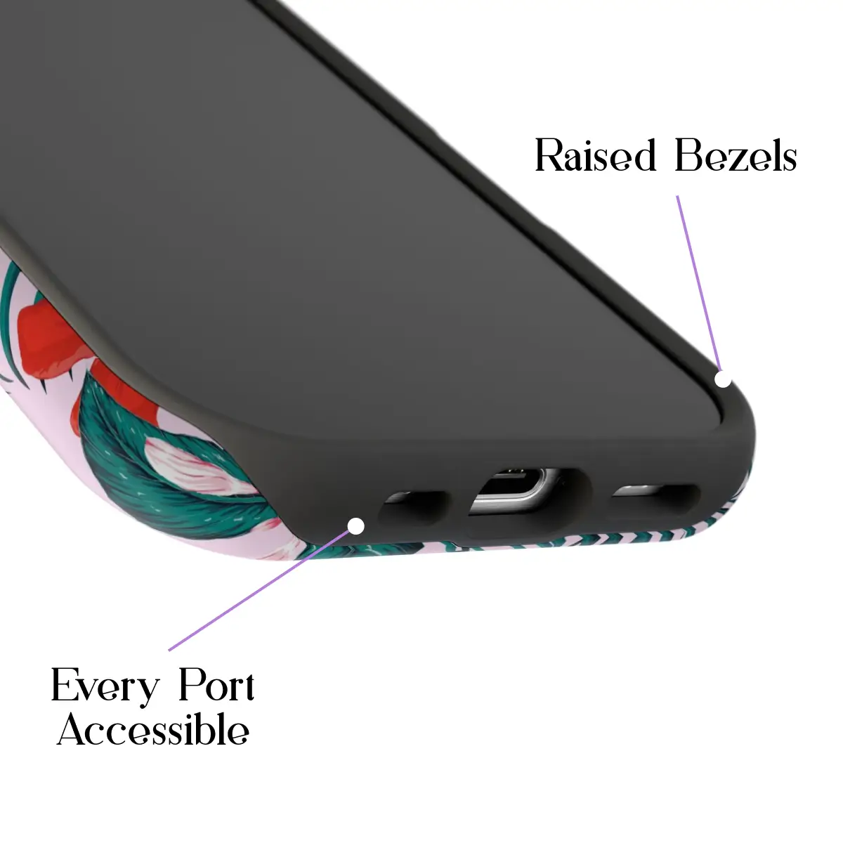 Red Lily – iPhone 16 Pro Case - Image 4