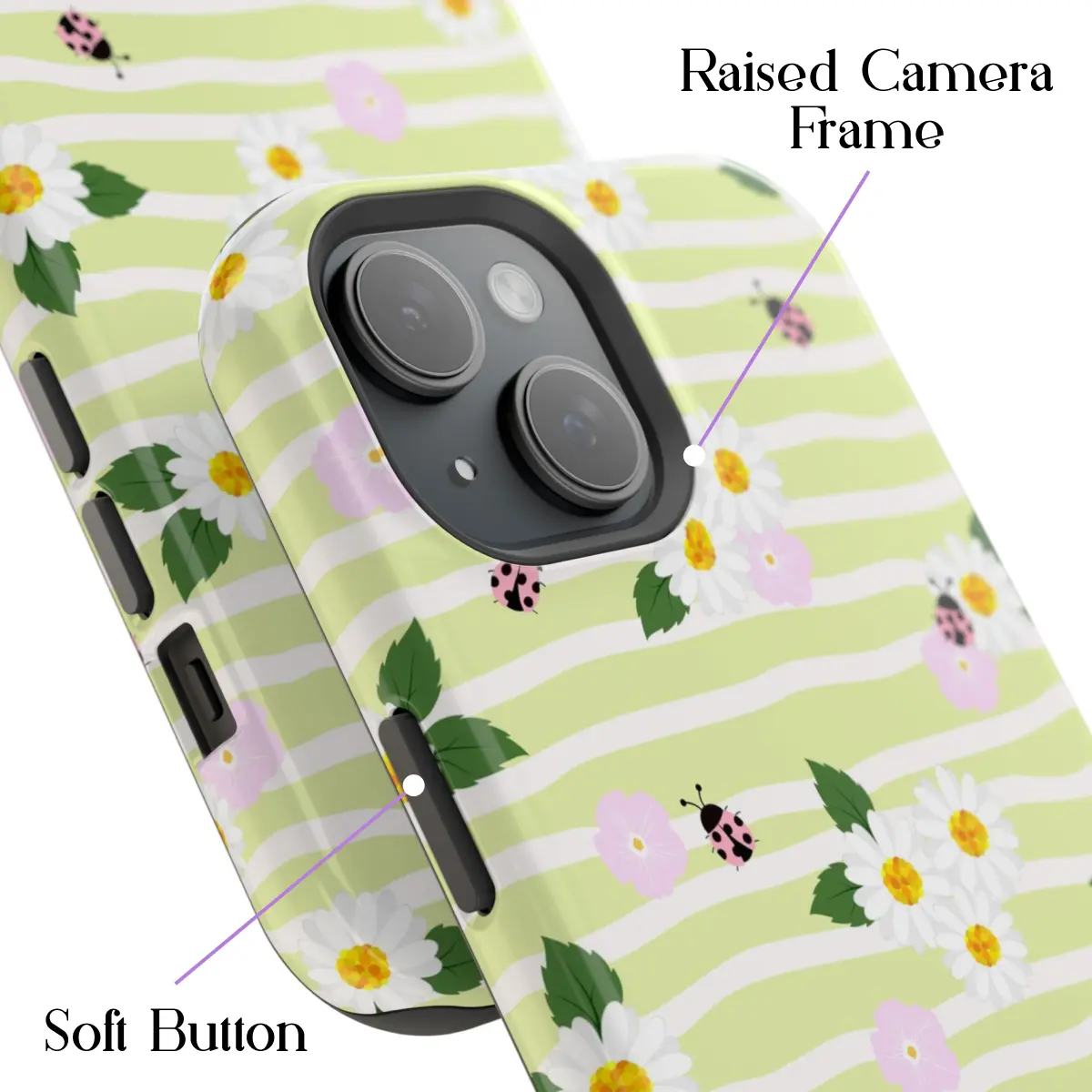 Clover Field – iPhone 15 Case - Image 3