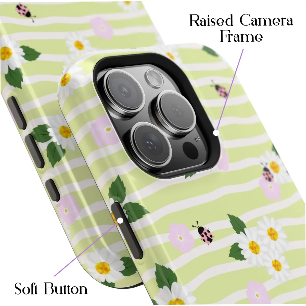 Clover Field – iPhone 16 Pro Case - Image 3