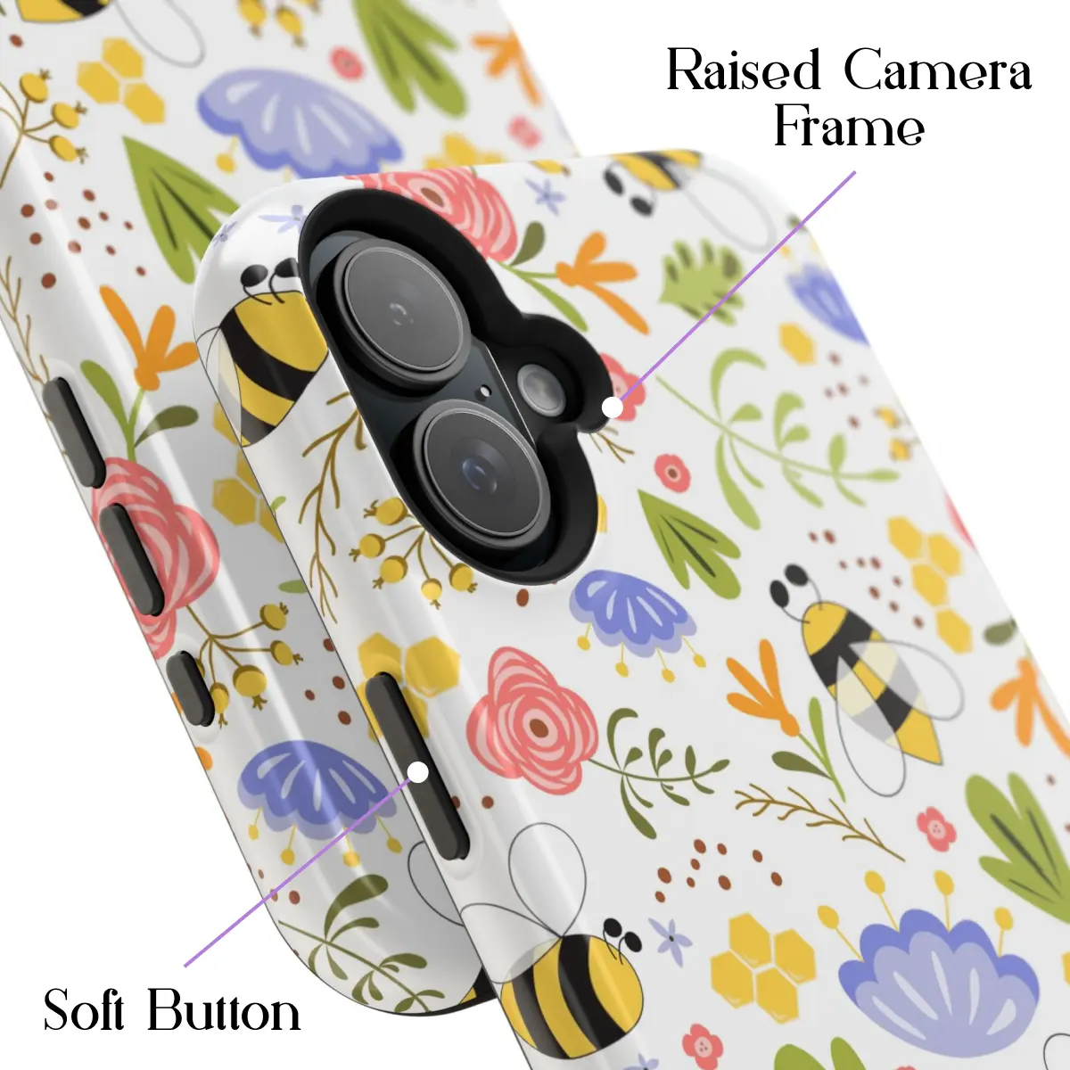 Floral Pop – iPhone 16 Plus Case - Image 3
