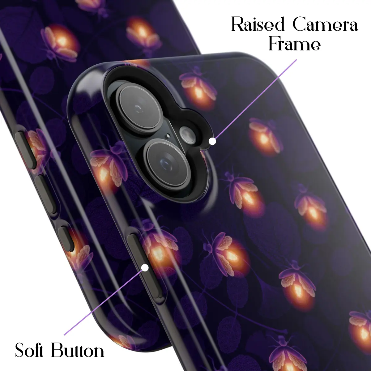Night Sparks – iPhone 16 Plus Case - Image 3