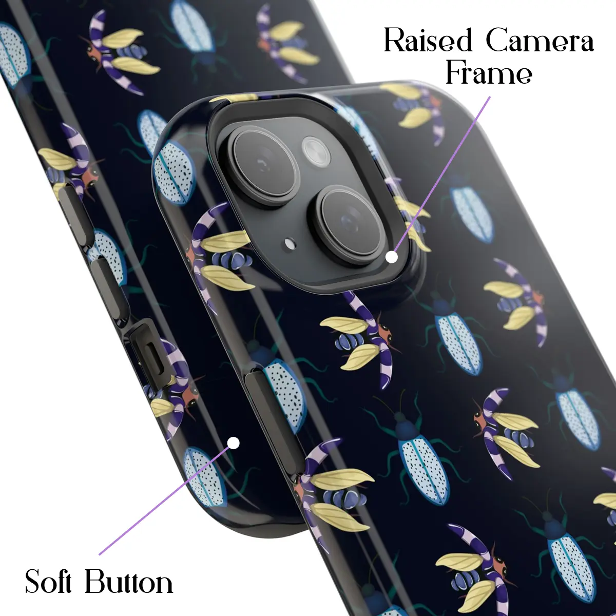 Beetle Shadow – iPhone 15 Case - Image 2