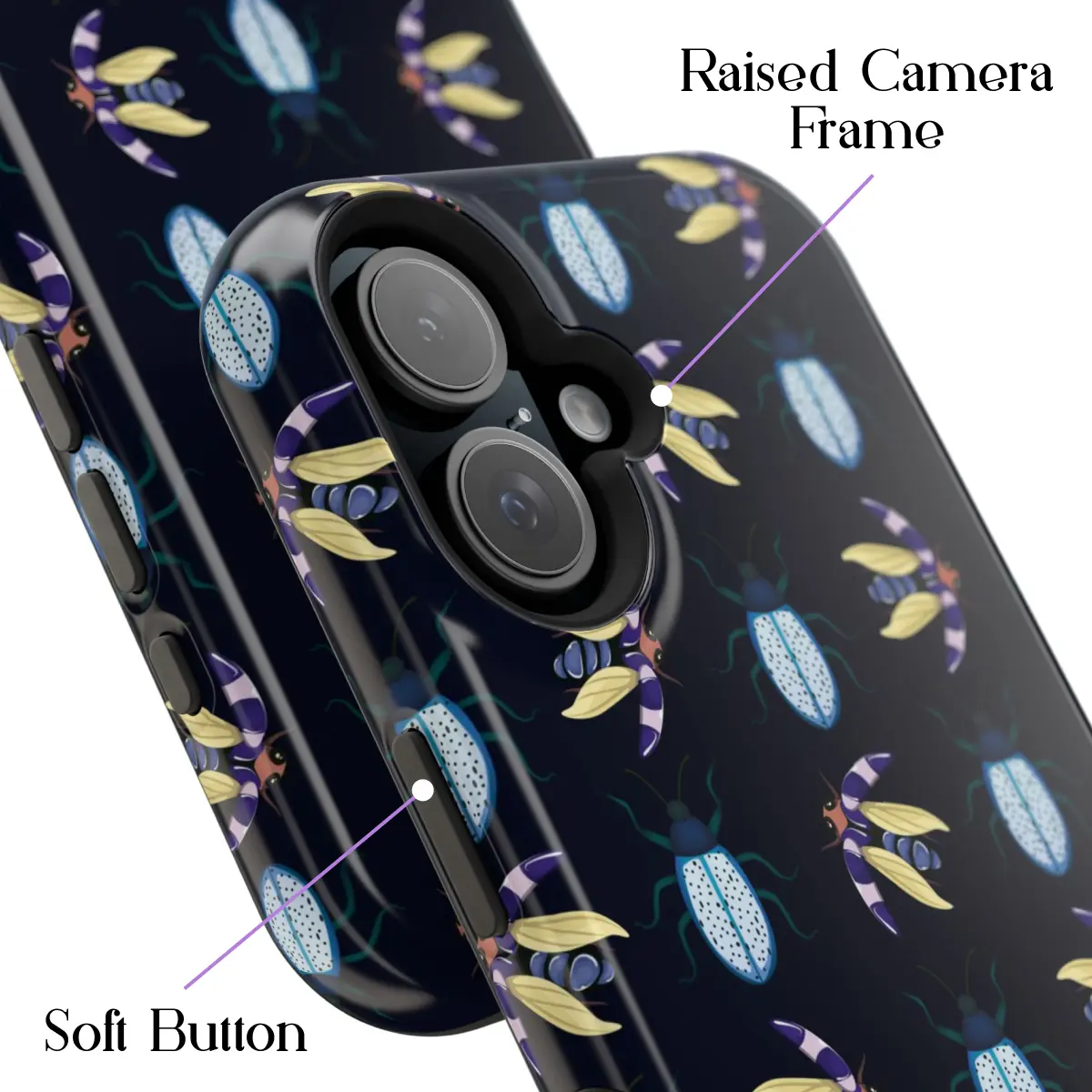 Beetle Shadow – iPhone 16 Case - Image 3