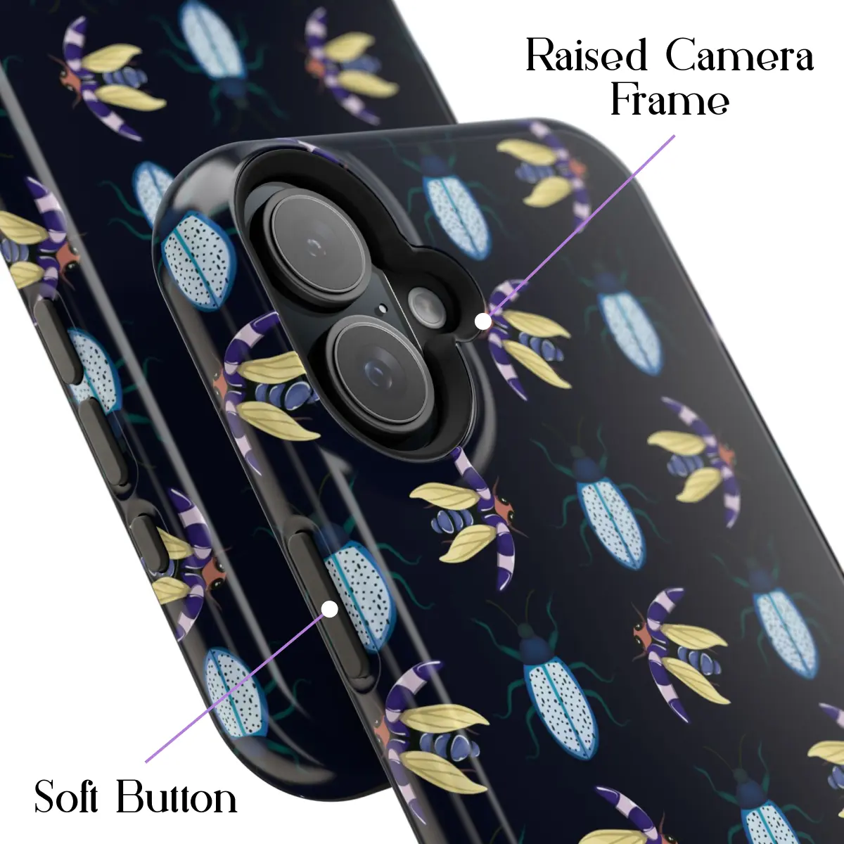 Beetle Shadow – iPhone 16 Plus Case - Image 3