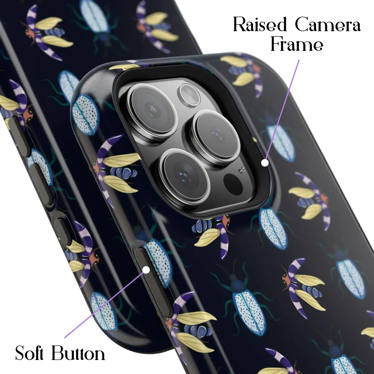 Beetle Shadow – iPhone 16 Pro Case - Image 3