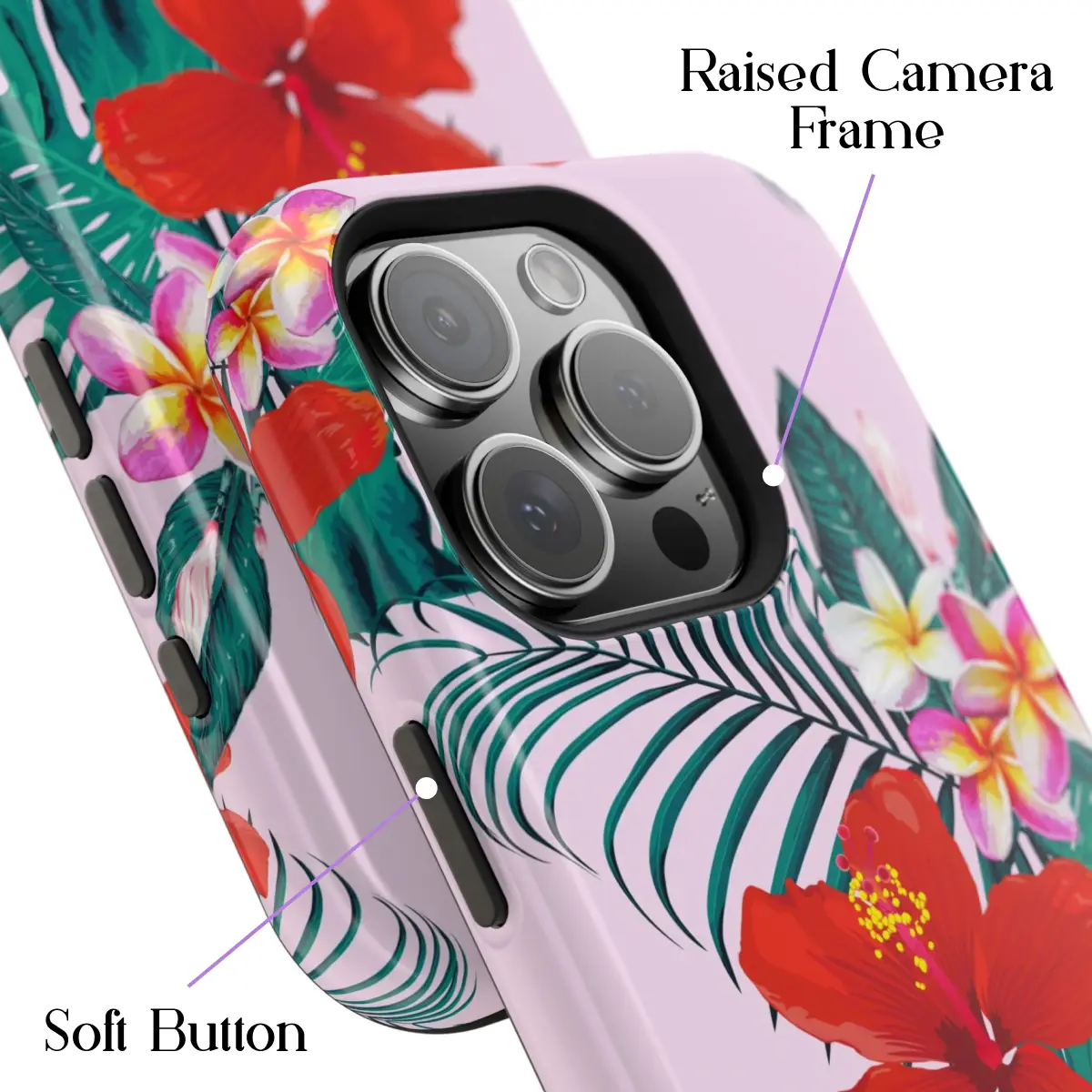 Red Lily – iPhone 16 Pro Case - Image 3