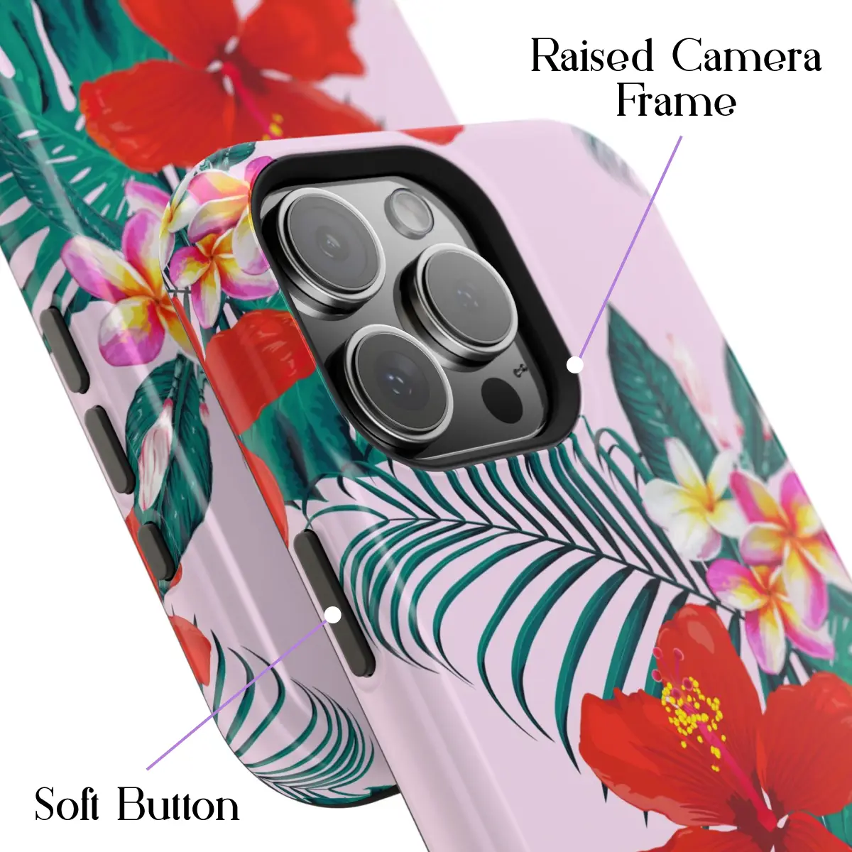 Red Lily – iPhone 16 Pro Max Case - Image 3