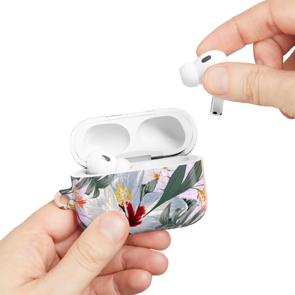 White Magnolia - AirPods Pro 3 Case - Image 3