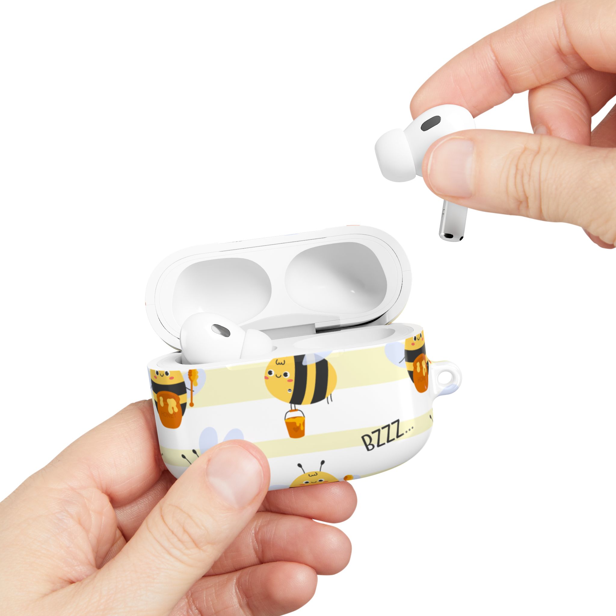 Honeycomb Bee - AirPods Pro Case - Image 3