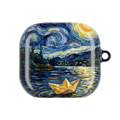 Dark Waves - AirPods 4 Case