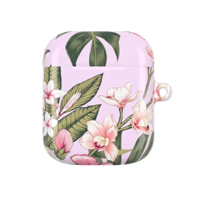 Pink Plumeria – AirPods 1/2 Case