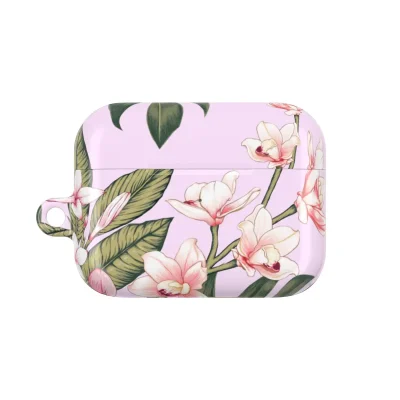Pink Plumeria – AirPods Pro 2 Case
