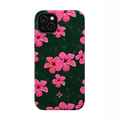 Night Hibiscus – iPhone 14 Plus Case