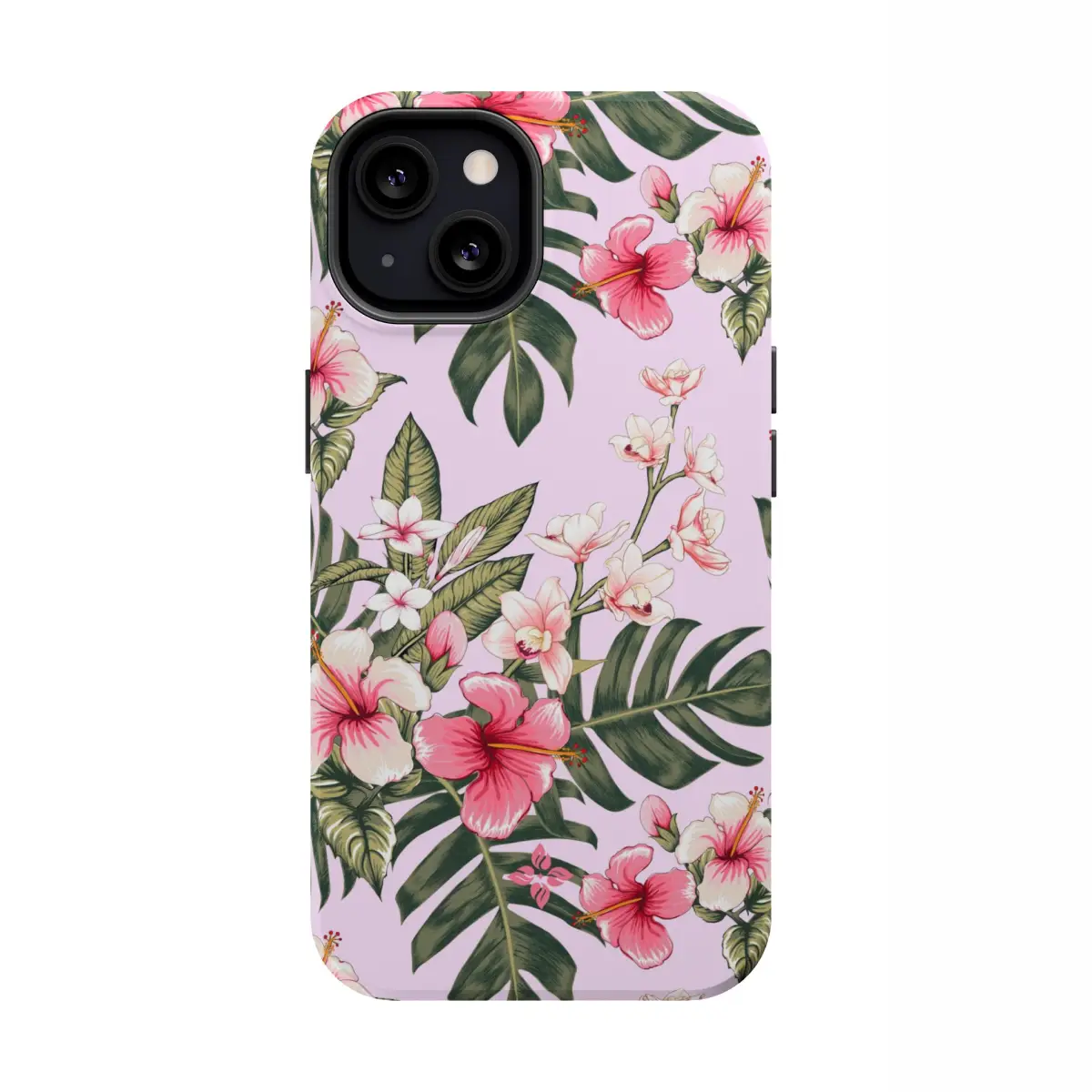 Pink Plumeria – iPhone 12 Case