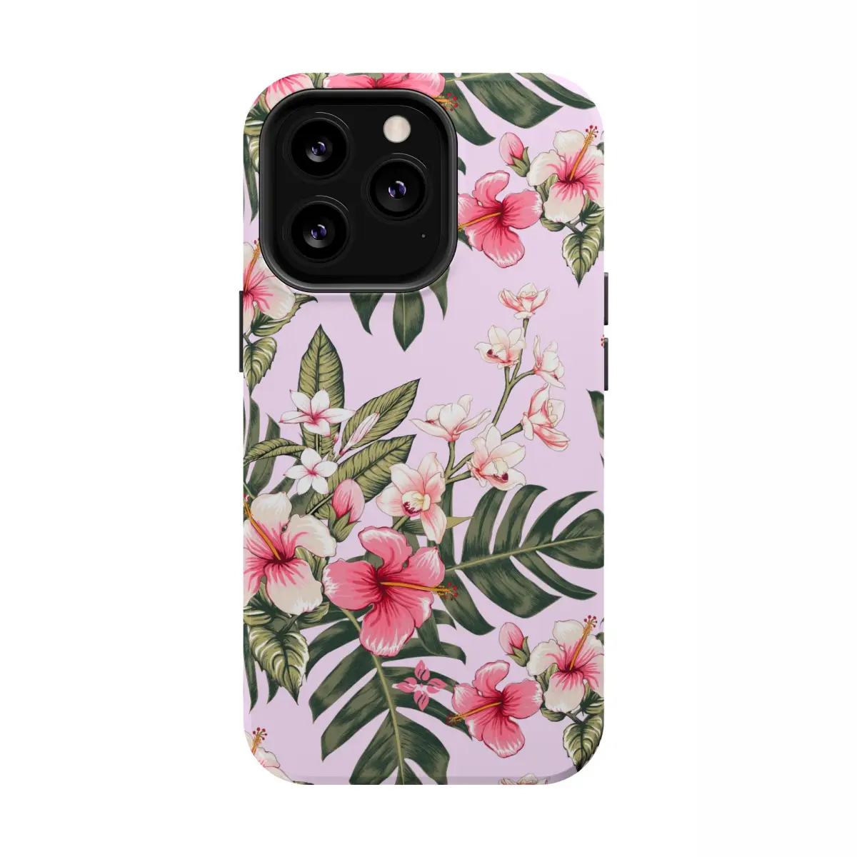 Pink Plumeria – iPhone 13 Pro Case