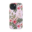 Pink Plumeria – iPhone 15 Case