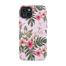 Pink Plumeria – iPhone 15 Plus Case