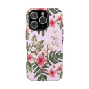 Pink Plumeria – iPhone 16 Pro Case
