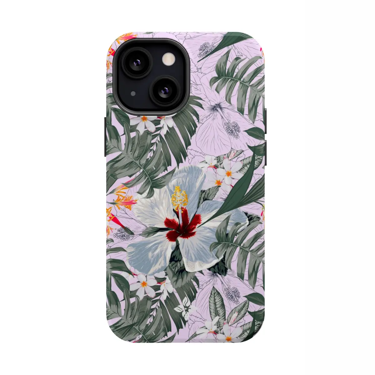 White Magnolia – iPhone 13 Mini Case