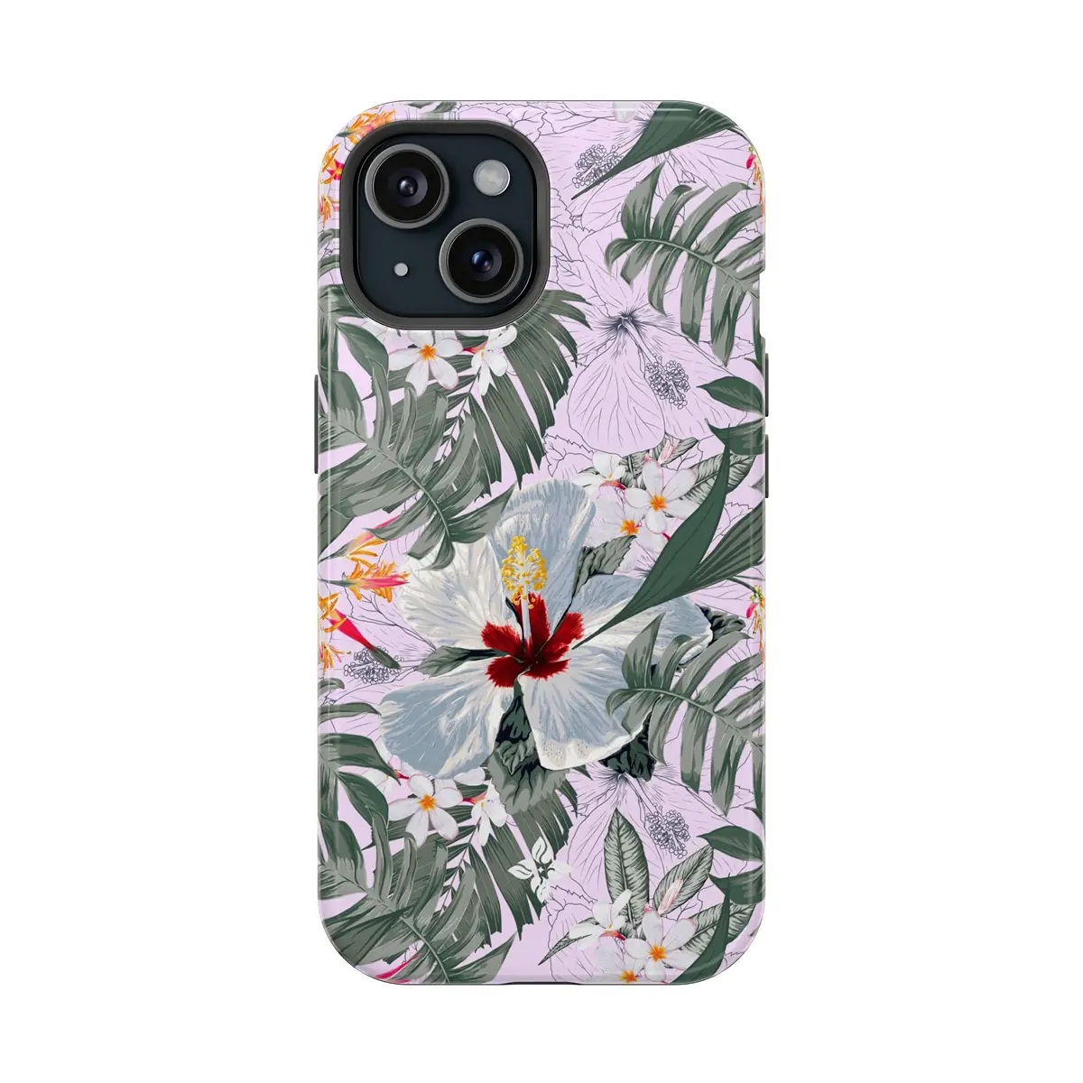 White Magnolia – iPhone 15 Case