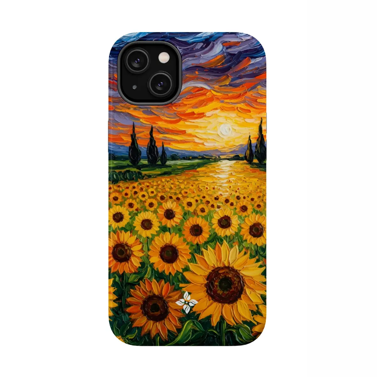 Sunset Sunflowers