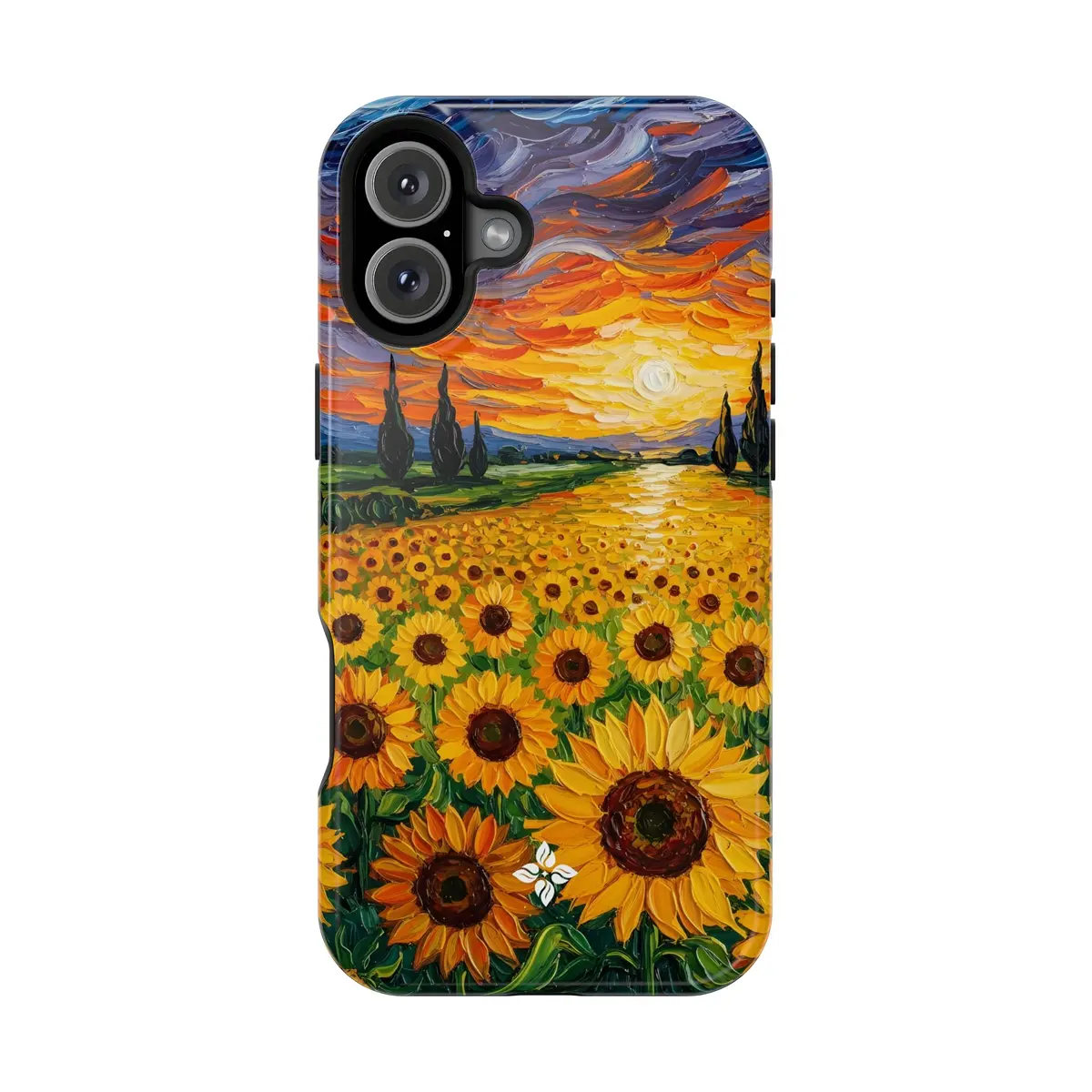 Sunset Sunflowers