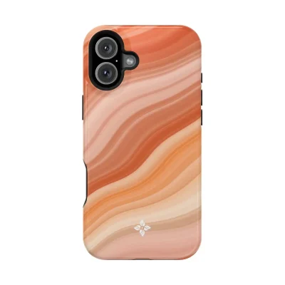 Coral Crush – iPhone 16 Plus Case