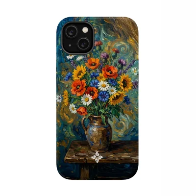 Blue Bloom – iPhone 14 Plus Case